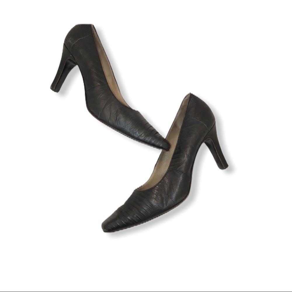 Emilio Bianco Calzados Buenos Aires Leather Pumps‎